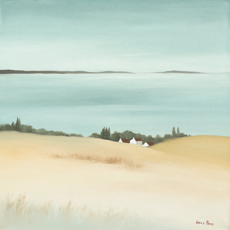 « day break i », impression sur toile, H 48 po x l 48 po x P 1,5 po, Pas de tapis, Toile tendue