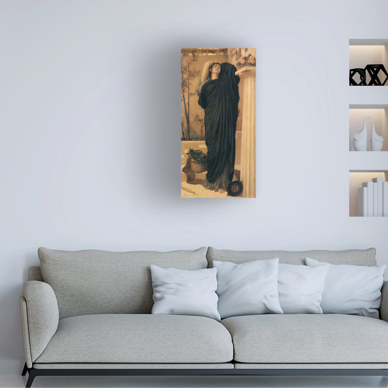 Art sur toile Marcus Jules Electra, H 10 po x l 19 po
