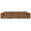 Rex 122" Genuine Leather Modular Sofa-98738257