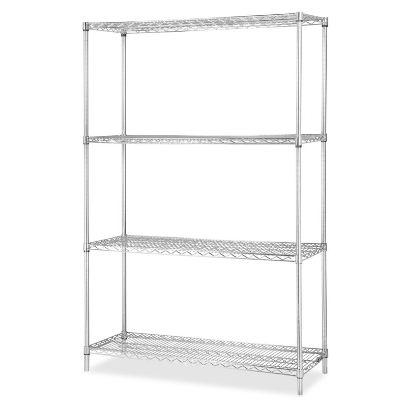 Smethwick Metal Shelving Unit, 72" H x 48" W x 24" D