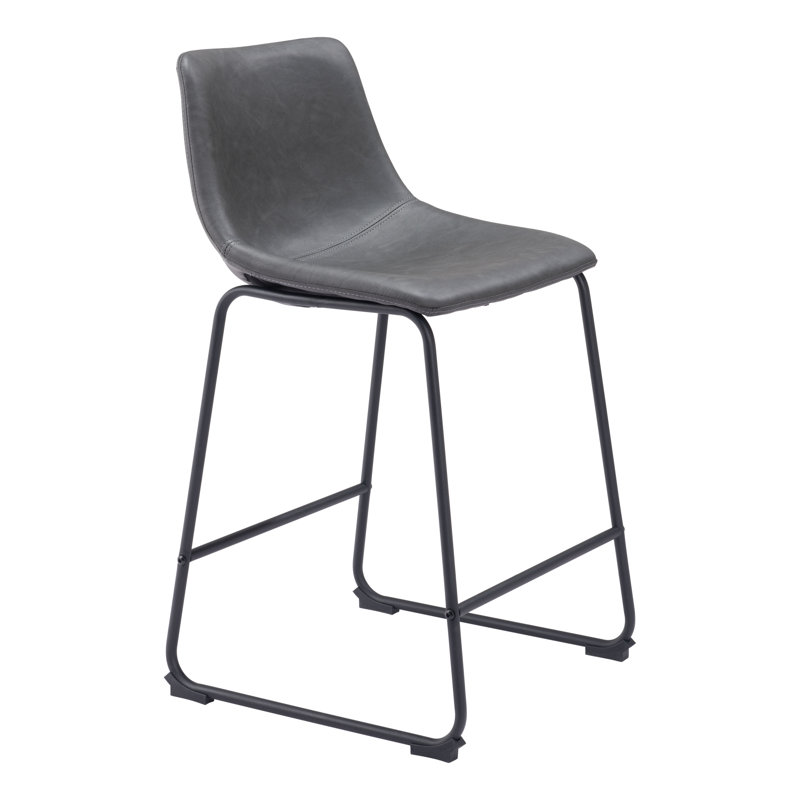 Smart Stool, Counter Stool (23.2” Seat Height), Charcoal