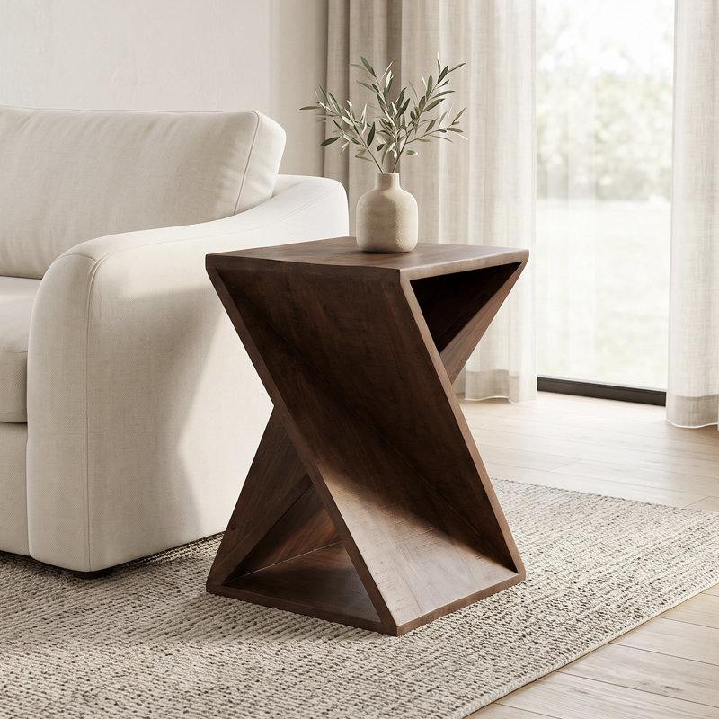 Zenith Solid Wood End Table