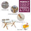 Mose 6 - Person Dining Set