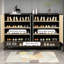 Black + Green Manufactured wood Shoe Storage