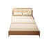 Modern Style 3-In-1 Loveseat Convertible Sleeper Sofa Bed With Adjustable Backrest Pull Out Couch Sofa Bed With 2 Pollows-711610213