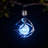 Solar-powered Openwork Ball Wind Chime Light