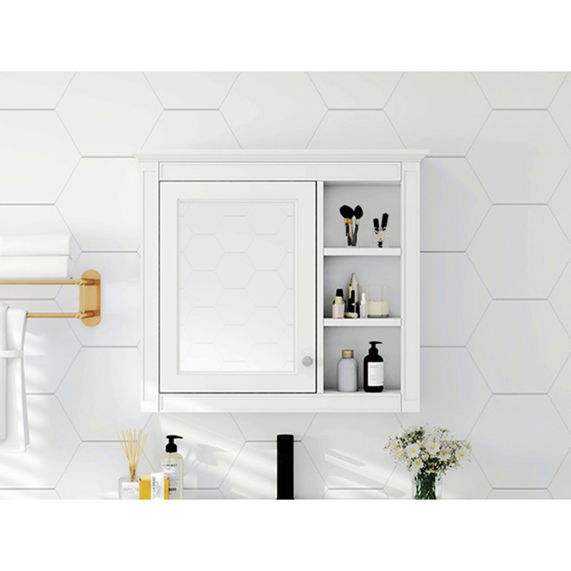 Cabine de salle de bain Jahidul, Blanc
