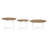 Bailey-James Round Acacia Solid Wood Outdoor Coffee Table , 27.56 " W 27.56 " D