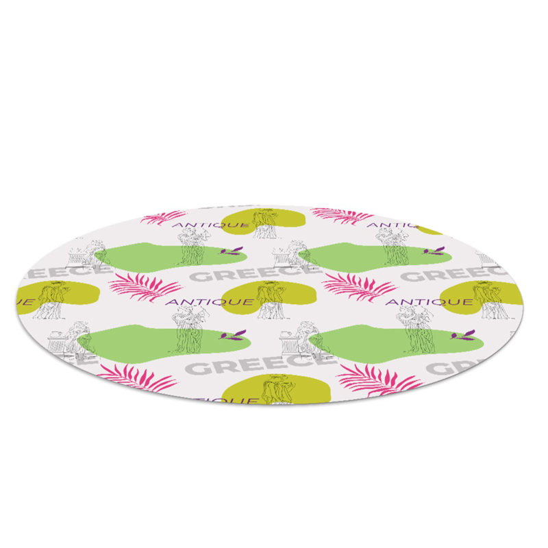 Cholet Hard Floor Straight Round Chair Mat
