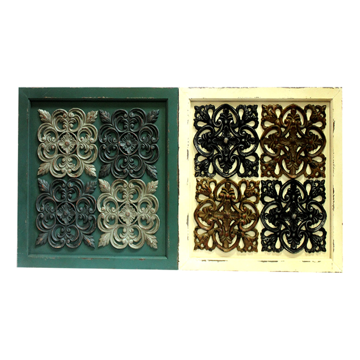 One Allium Way® 2 Piece Wood Wall Décor Set - Wayfair Canada