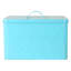 Boîte à pain en étain, turquoise Home Basics