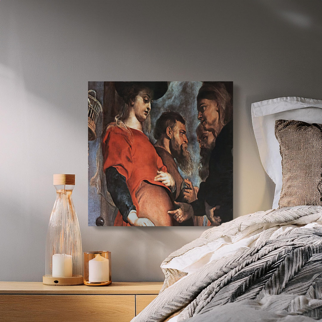 The Incredulity of Saint Thomas Canvas Wall Art, Gallery Wrapped Print, Ready to Hang, Archival Quality, Statement Piece