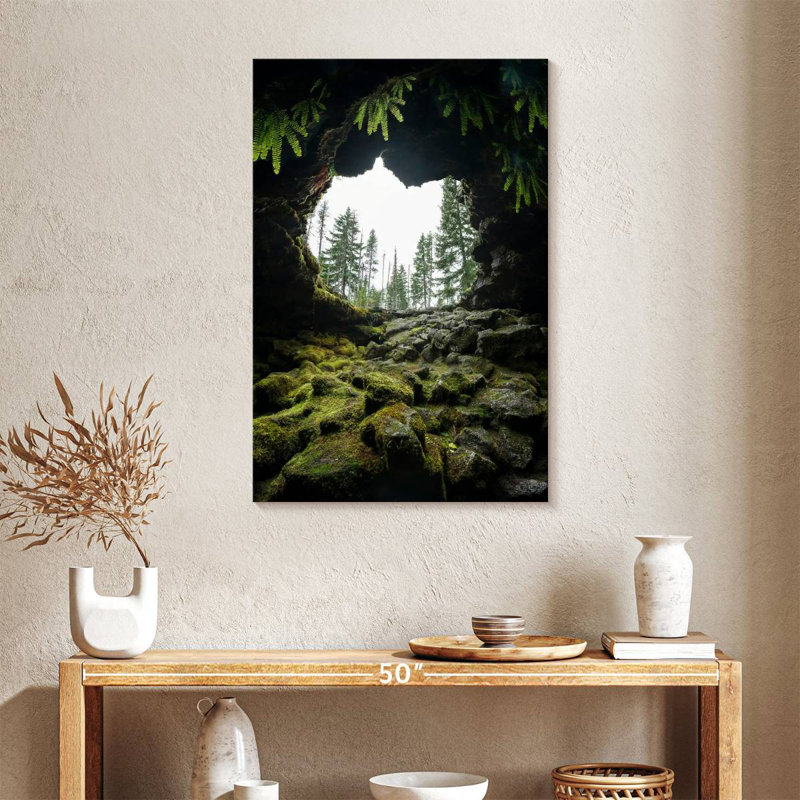 Alvord Entrance To Ole's Cave, 36" H x 24" W