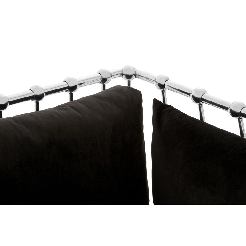 Ames Sofa, Silver