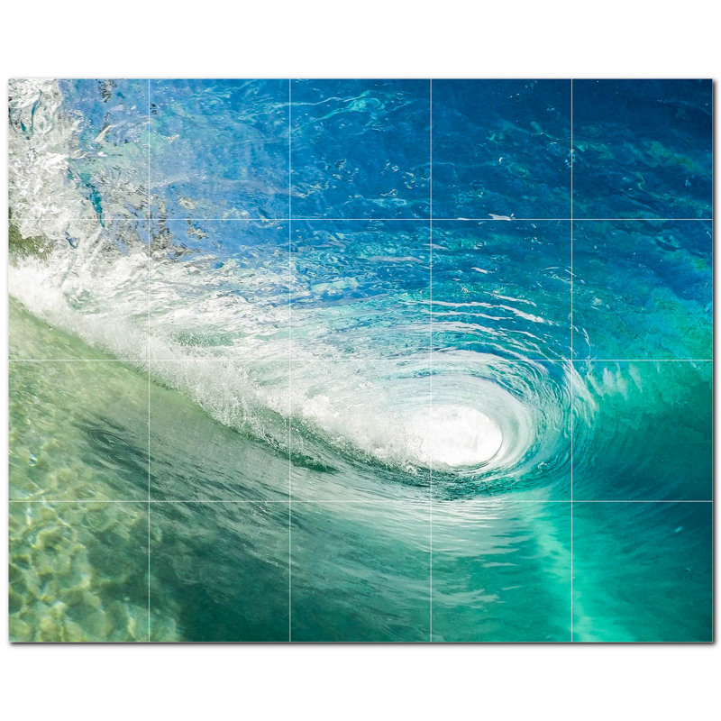 Vagues photo 8 x 8