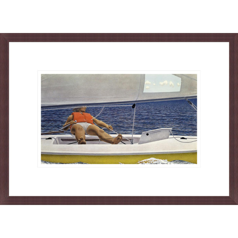 «Laser» par Alex Colville, H 12,1 po x l 16,75 po