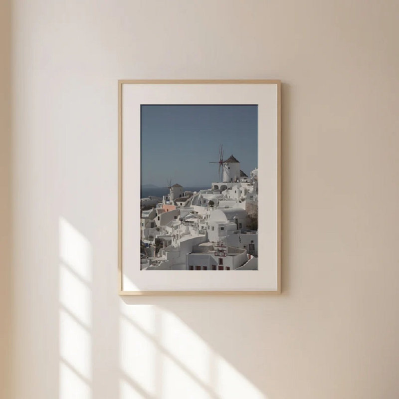 Greece Travel Print 1, 60cm H x 42cm W
