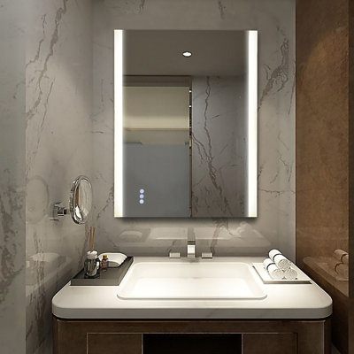 Biagi Solid Wood Flat Wall Mirror