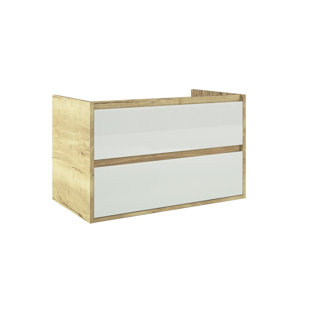 Cristal 120cm Single Bathroom Vanity Base Only