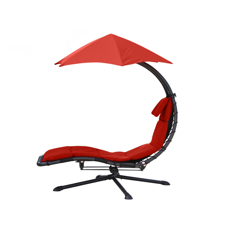 Chaise hamac 360 ° Maglione, Rouge cerise