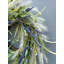 Couronne florale artificielle 26 po avec lavande et pampa