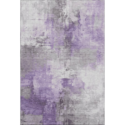 Premium Machine Washable Garett AMF1671 Abstract Rug