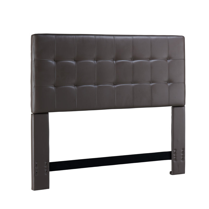 Tête de lit tapissier Delmar, Double/Grand, Gris