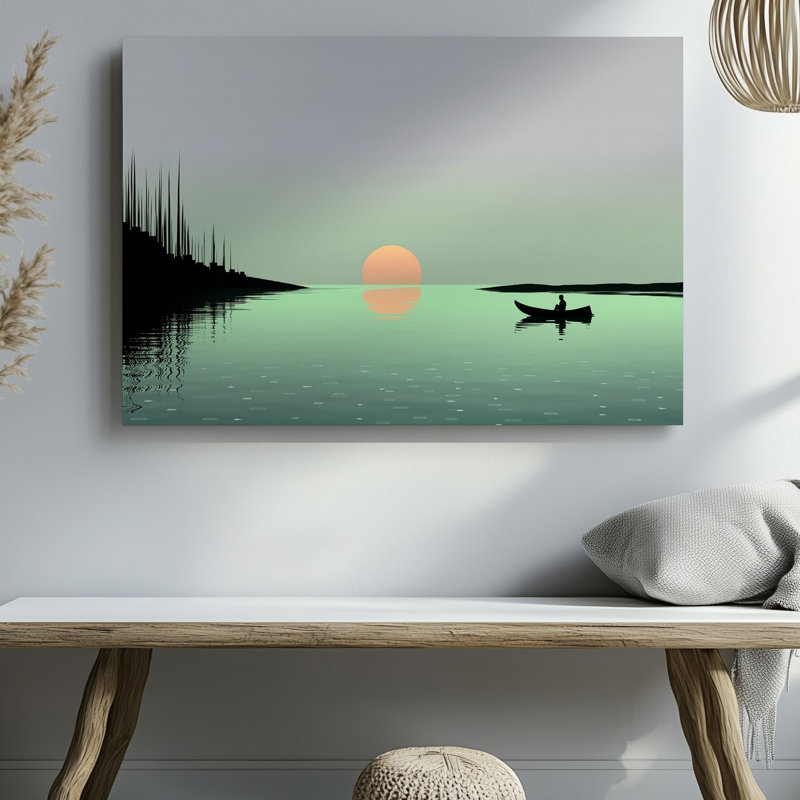 Reproduction d'art sur toile, H 20 po x l 20 po