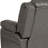 Arland Contemprary Faux Leather Pillow Back Recliner-1815504420