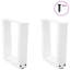 Dining Table Legs V-Shape 2 Pcs Steel-2015838645-2015838543