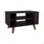 Table basse, 4 tablettes, 4 pieds