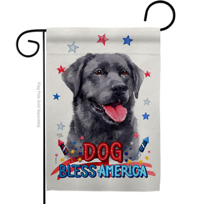 Double Sided 18.5'' H x 13'' W Polyester Animal Garden Flag