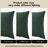 Set of 4, Ultra-Soft Chenille Throw Pillow Cover-128488291