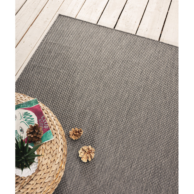 Hisato Flatweave Indoor / Outdoor Area Rug, Rectangle 60 x 110cm