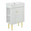 Ensemble de meuble-lavabo simple 12,2 po avec plateau Sedat