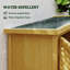 Armoire de rangement d'extérieur en bois 5 pi x 3 pi Outsunny
