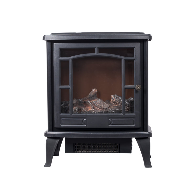 Philo Belfry Heating 45cm W Black Electric Stove