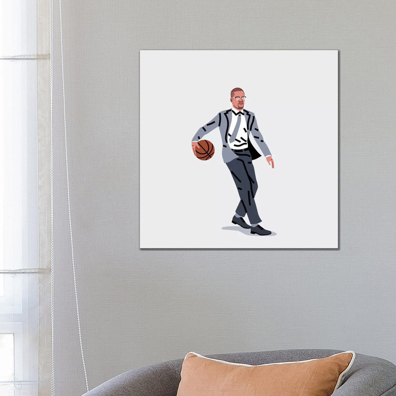 Balling Malcolm by Elad Shagrir - Print on Canvas, Wrapped Canvas, 66.04 cm H x 66.04 cm W x 1.91 cm D