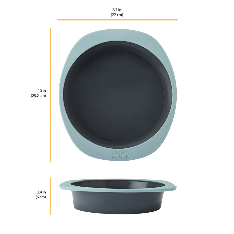 Chicago Metallic Silicone 8-Inch Round Cake Pan