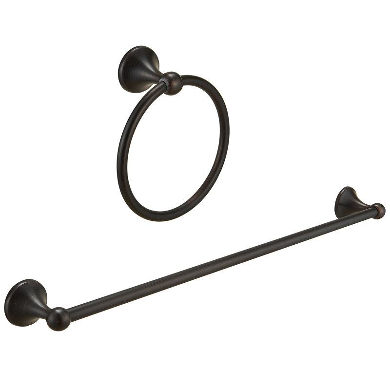 2 - Piece Bathroom Hardware Set