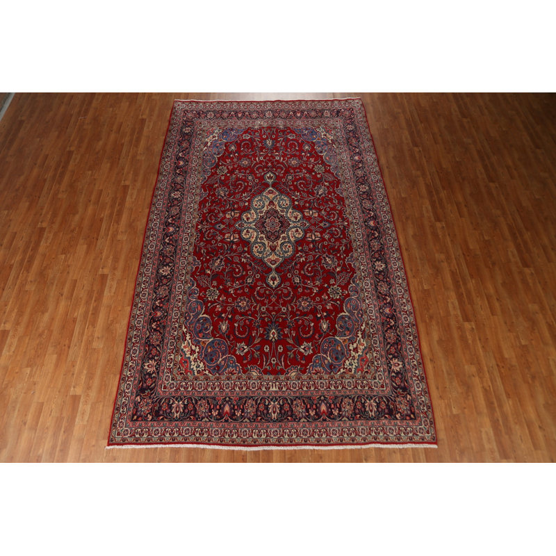 Tapis persan traditionnel à motif persan Sarouk noué à la main 8 x 12