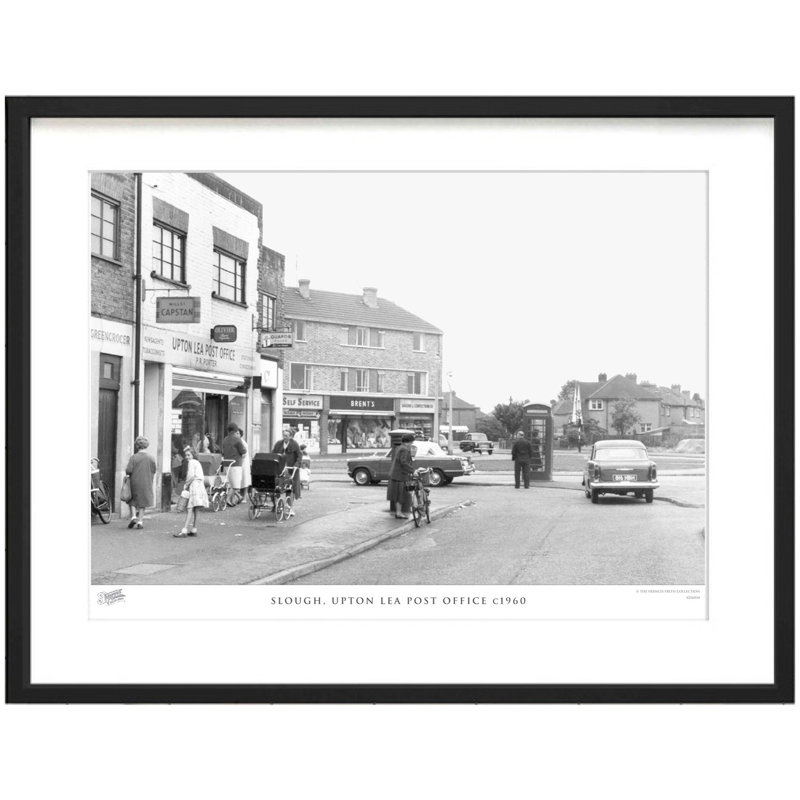 Slough, Upton Lea Post Office C1960 by Francis Frith - Single Picture Frame Print, 60cm H x 80cm W x 2.3cm D