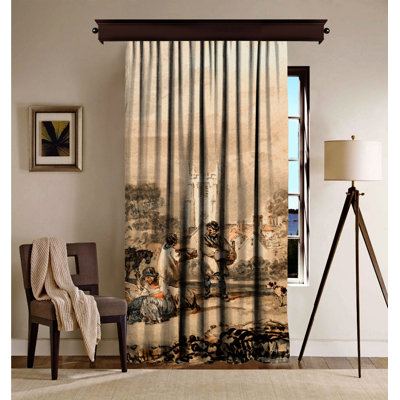 Room Darkening Curtain Single Panel