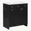 Ensemble de meuble-lavabo 30 po avec lavabo en céramique, armoire de rangement abondante - 2 portes à fermeture en douceur et tiroir profond à deux niveaux-1278033520