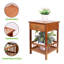 Khanh Solid Wood End Table