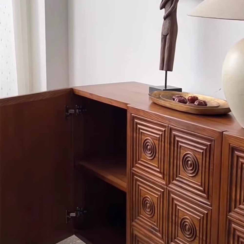 Buffet de 47,24 po de largeur, Brun