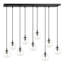 Cadesha 9 - Light Black Cluster Pendant-938373285