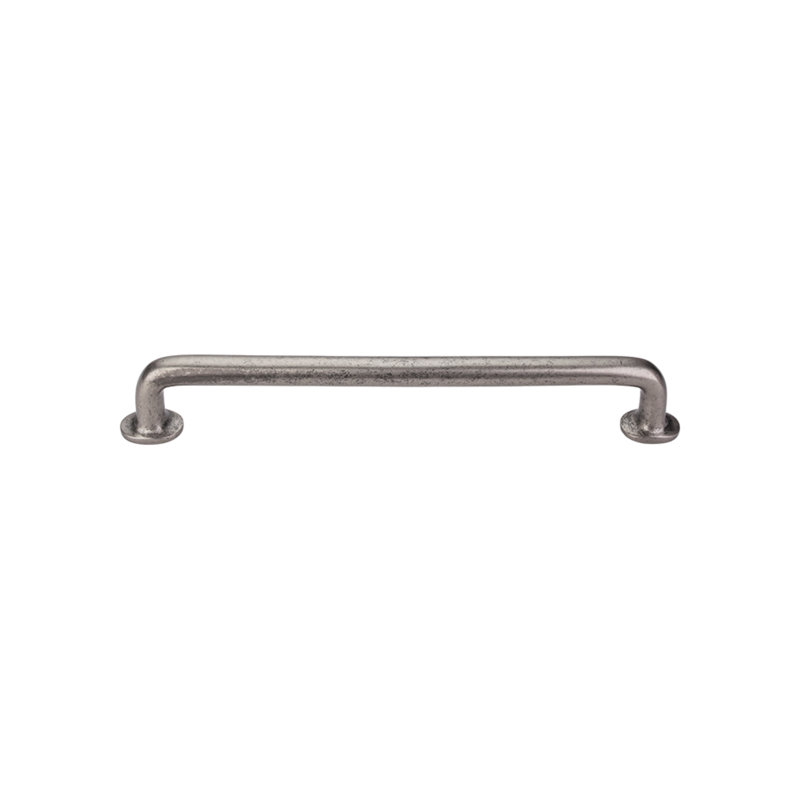Aspen Rounded Bar Pull, Silicon Bronze Light, 18" Center to Center