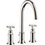 AXOR Montreux Widespread Bathroom Sink Faucet 180 with Cross Handles-17271275