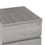 Armoire de rangement pour bureau, classeur roulant avec deux tiroirs, classeur vertical pour le bureau, classeur vertical pour le rangement